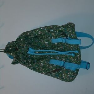 Mini drawstring backpack like new